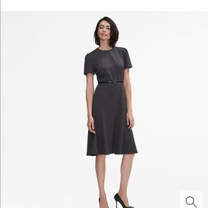 MMLF Inez dress- Charcoal (tailored!)
